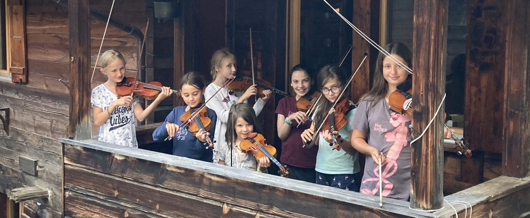 violin with bow on cloth